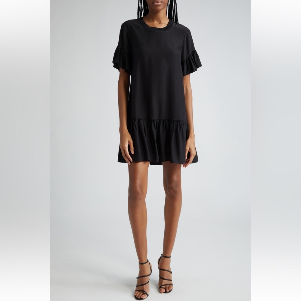 Cinq a Sept Leilah 100% Silk Swing Dress NWT Small